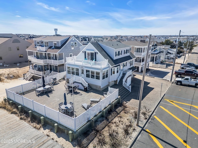 2400 Ocean Front, Lavallette, NJ 08735 - aerial perspective of suburban area