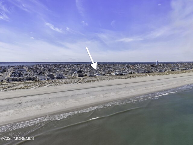 2400 Ocean Front, Lavallette, NJ 08735 - aerial perspective of suburban area with a nearby body of water