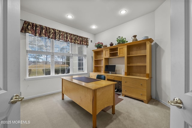 14 Barton Creek Rd, Jackson, NJ 08527 - office area featuring light carpet and recessed lighting