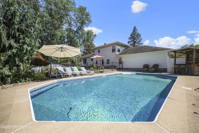 41 Alan Ter, Howell, NJ 07731 - view of pool with a patio