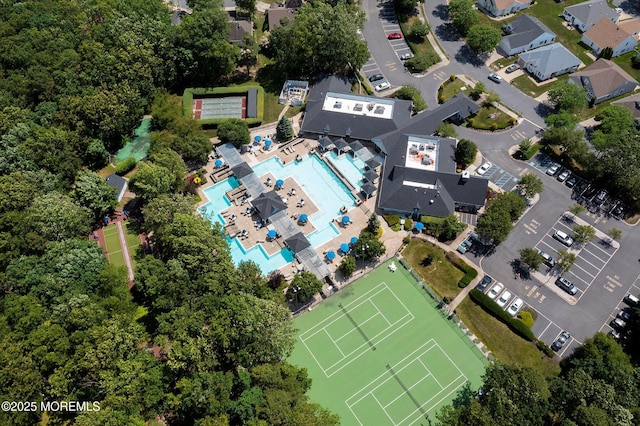 6 Thatcher Ct, Jackson, NJ 08527 - drone / aerial view of a pool