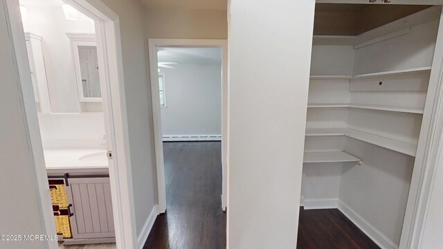 574 Main St, Sayreville, NJ 08872 - pantry featuring a baseboard radiator and radiator heating unit