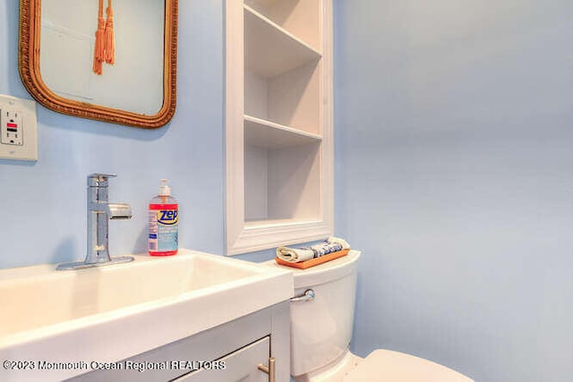 63 Asbury Ave, Ocean Grove, NJ 07756 - half bath with toilet and vanity