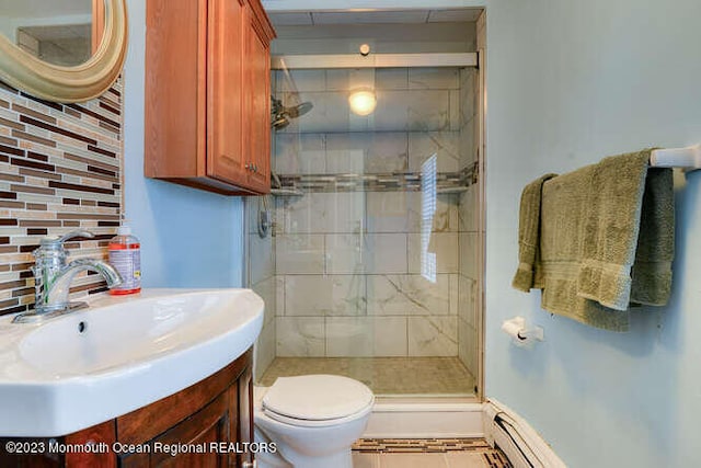 63 Asbury Ave, Ocean Grove, NJ 07756 - bathroom with a shower stall and vanity