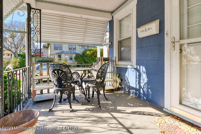 63 Asbury Ave, Ocean Grove, NJ 07756 - view of covered porch