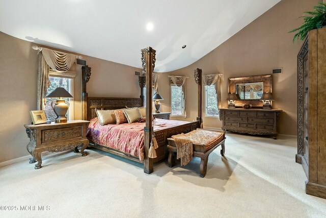7 Jayhawk Way, Holmdel, NJ 07733 - carpeted bedroom featuring baseboards and lofted ceiling