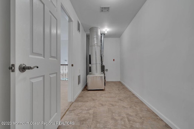 25 Merion Ln, Jackson, NJ 08527 - hall with baseboards and heating unit