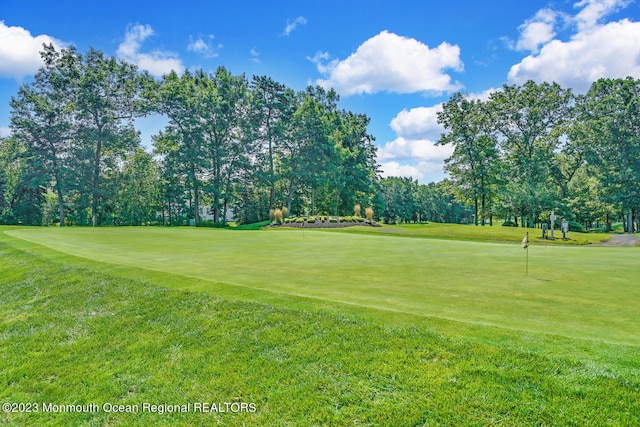 25 Merion Ln, Jackson, NJ 08527 - view of community featuring view of scattered trees, a yard, and golf course view
