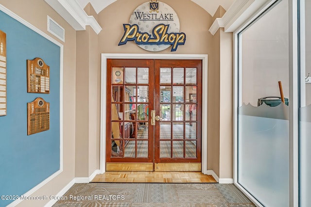25 Merion Ln, Jackson, NJ 08527 - doorway to property featuring french doors
