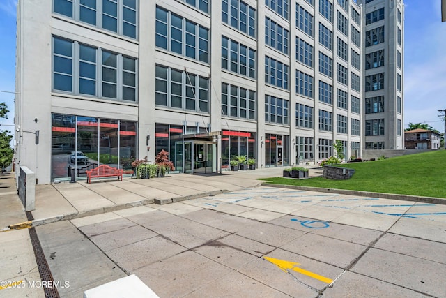 50 Dey St Unit 434, Jersey City, NJ 07306 - view of building exterior with uncovered parking