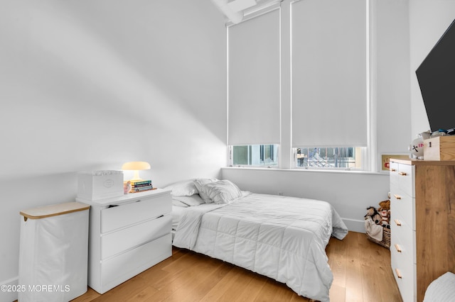 50 Dey St Unit 434, Jersey City, NJ 07306 - bedroom with light wood-style floors