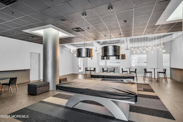 50 Dey St Unit 434, Jersey City, NJ 07306 - community lobby with a drop ceiling