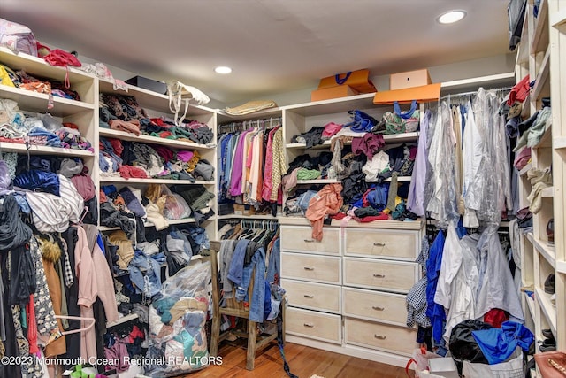 767 Hemlock Rd, Union, NJ 07083 - walk in closet featuring wood finished floors