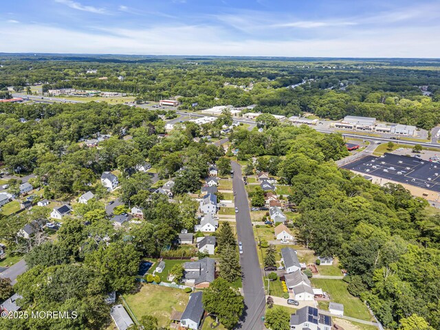 215 Sunset Ln, Howell, NJ 07731 - aerial view of property's location featuring a forest