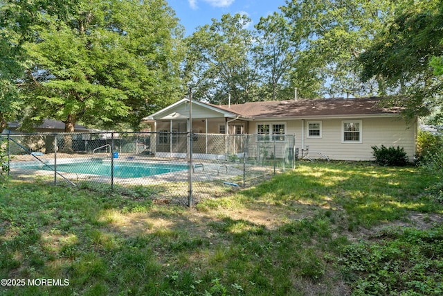 446 Steuben Ave, Forked River, NJ 08731 - back of house featuring a sunroom