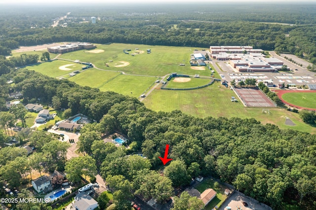 446 Steuben Ave, Forked River, NJ 08731 - view of property location with a forest