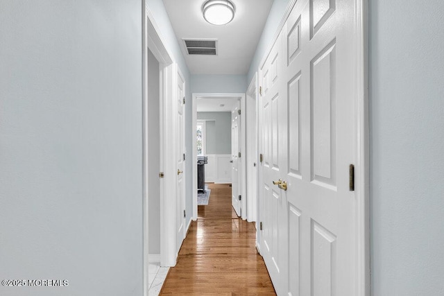 203 Muskflower Ct, Toms River, NJ 08753 - hallway with light wood finished floors