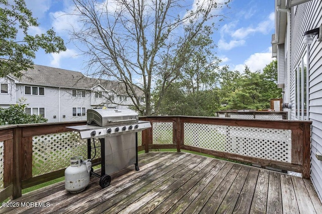 203 Muskflower Ct, Toms River, NJ 08753 - deck with area for grilling