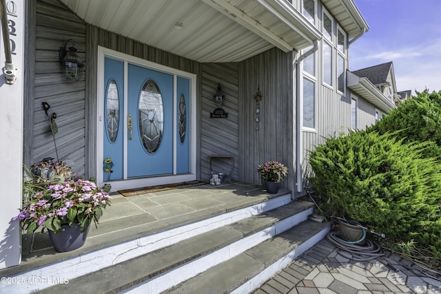 1030 Montauk Dr, Forked River, NJ 08731 - doorway to property with covered porch