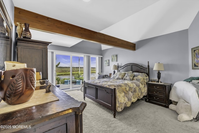 1030 Montauk Dr, Forked River, NJ 08731 - bedroom with light carpet and access to exterior