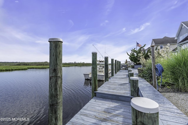 1030 Montauk Dr, Forked River, NJ 08731 - dock with a water view