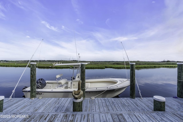1030 Montauk Dr, Forked River, NJ 08731 - dock area with a water view