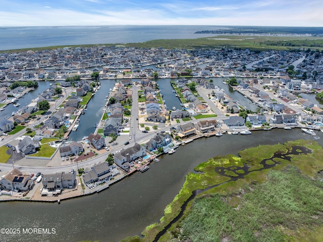 1030 Montauk Dr, Forked River, NJ 08731 - aerial overview of property's location featuring nearby suburban area and a nearby body of water