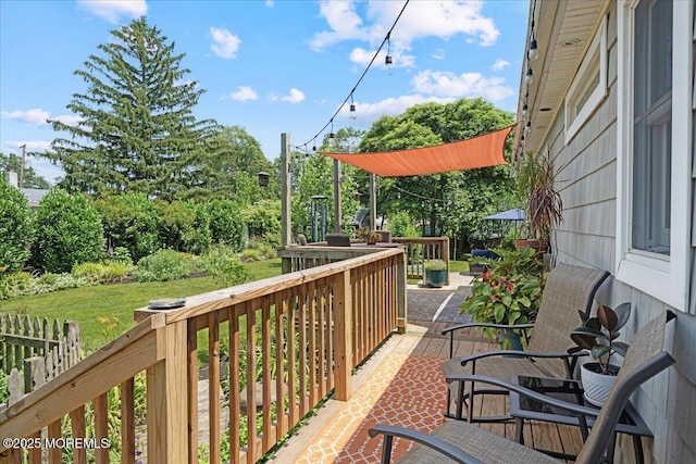 3100 Harrison St, Wall, NJ 07719 - view of deck