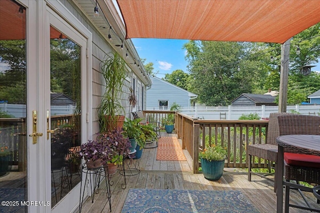 3100 Harrison St, Wall, NJ 07719 - view of wooden terrace