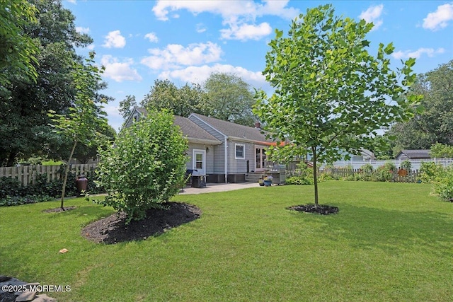 3100 Harrison St, Wall, NJ 07719 - fenced backyard with a patio
