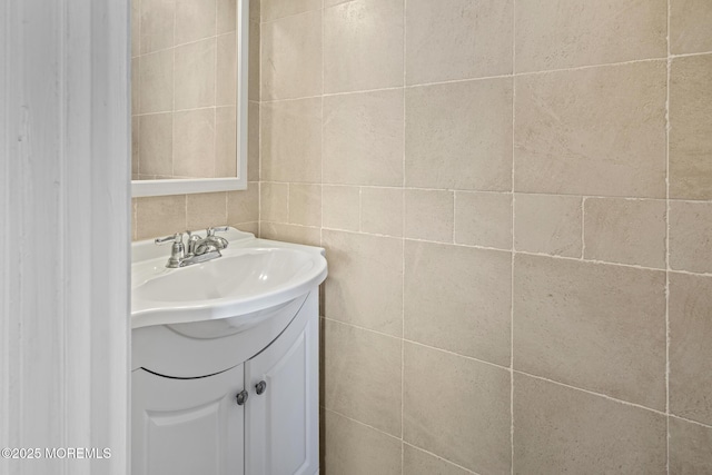 51 Hiering Ave Unit D9, Seaside Heights, NJ 08751 - half bath with vanity and tile walls
