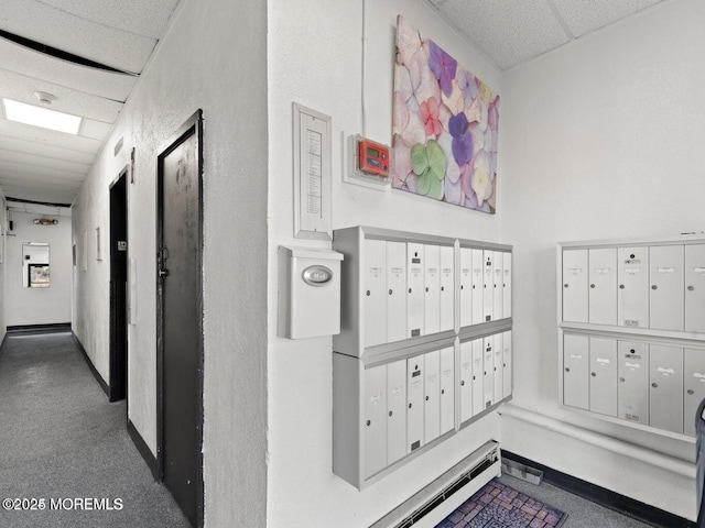 51 Hiering Ave Unit D9, Seaside Heights, NJ 08751 - view of home's community featuring a drop ceiling and mail area