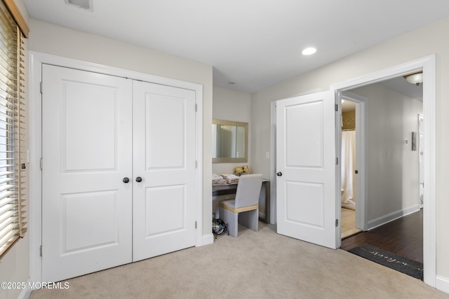 136 Sunset Rd, Lakewood, NJ 08701 - carpeted bedroom with a closet, recessed lighting, and ensuite bathroom