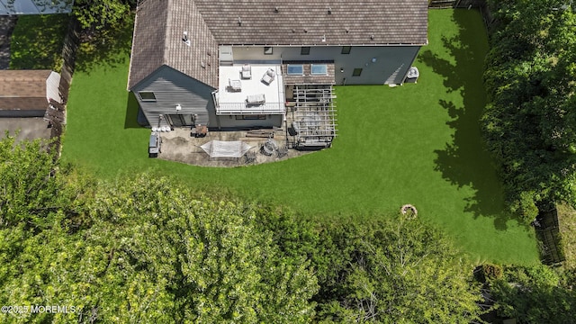 136 Sunset Rd, Lakewood, NJ 08701 - view from above of property