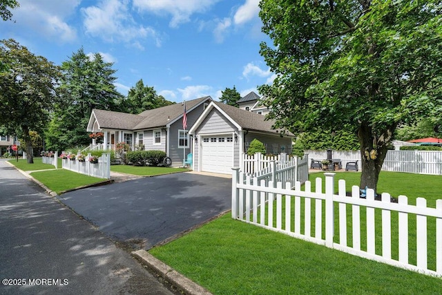 1 Cedar Ave, Rumson, NJ 07760 - view of front of home featuring asphalt driveway and a garage
