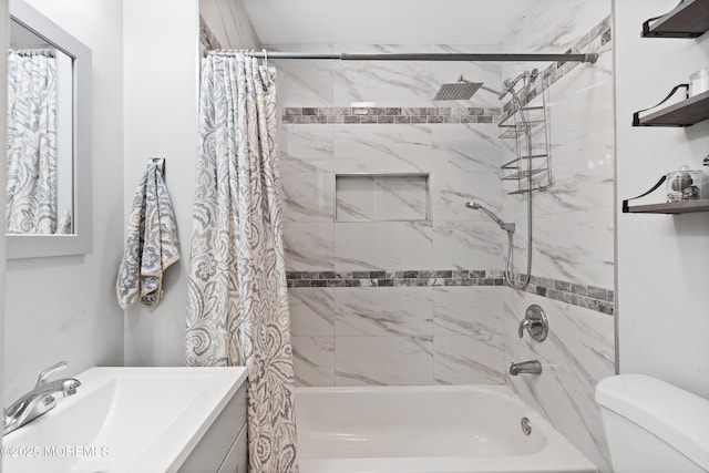 482 Radovan Ave, Bayville, NJ 08721 - full bath featuring shower / bath combo with shower curtain and vanity