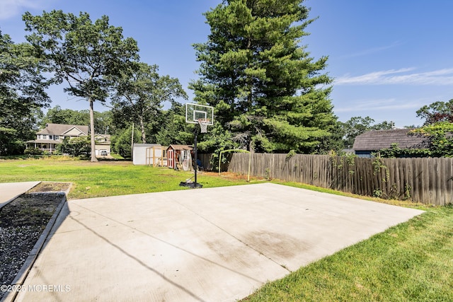 482 Radovan Ave, Bayville, NJ 08721 - view of patio featuring a storage unit