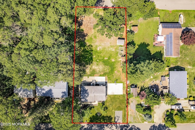 482 Radovan Ave, Bayville, NJ 08721 - aerial overview of property's location featuring property boundaries highlighted