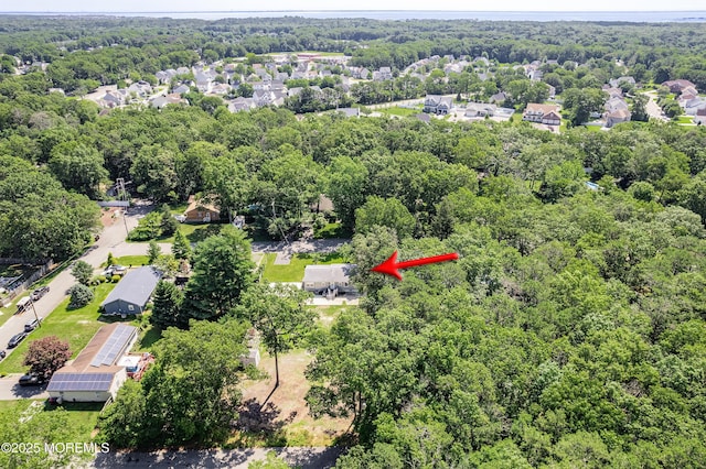 482 Radovan Ave, Bayville, NJ 08721 - drone / aerial view of a forest