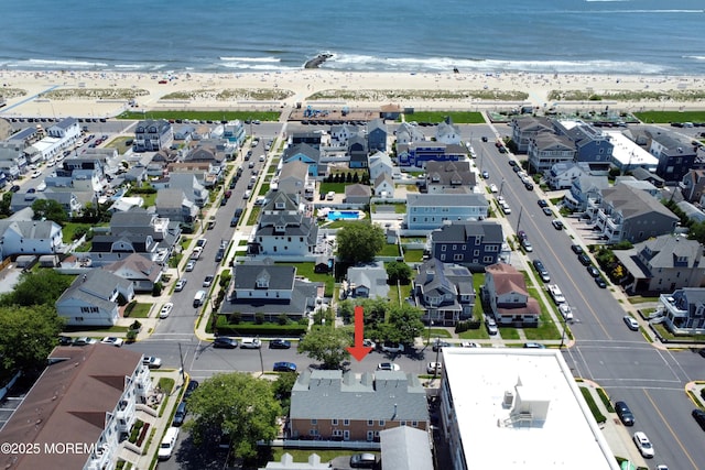 911 Beach Ave, Bradley Beach, NJ 07720 - aerial view of property's location with nearby suburban area