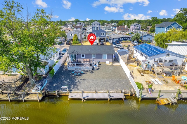 8 Navarra Dr, Brick, NJ 08723 - aerial view of residential area with a nearby body of water