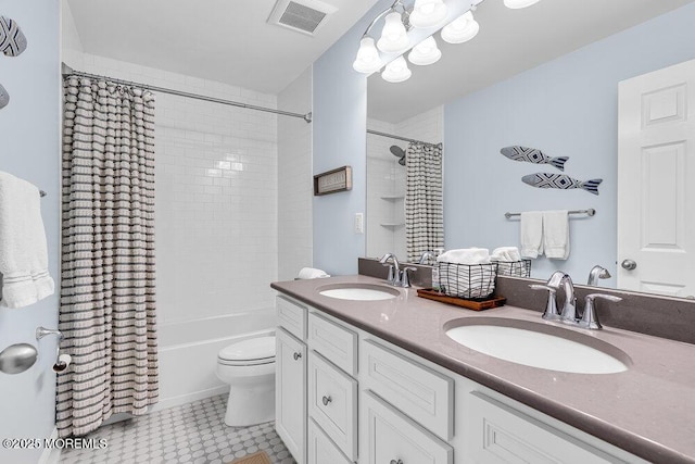 30 Malcolm Way, Lincroft, NJ 07738 - full bathroom with double vanity and shower / bath combo