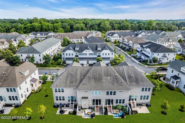 30 Malcolm Way, Lincroft, NJ 07738 - aerial perspective of suburban area