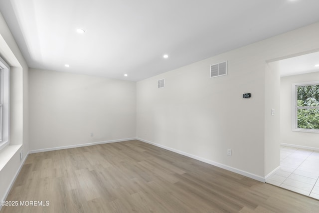 10 Postol Rd, Cream Ridge, NJ 08514 - spare room featuring light wood-style floors and recessed lighting