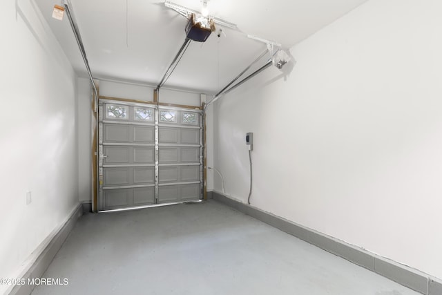10 Postol Rd, Cream Ridge, NJ 08514 - garage featuring a garage door opener