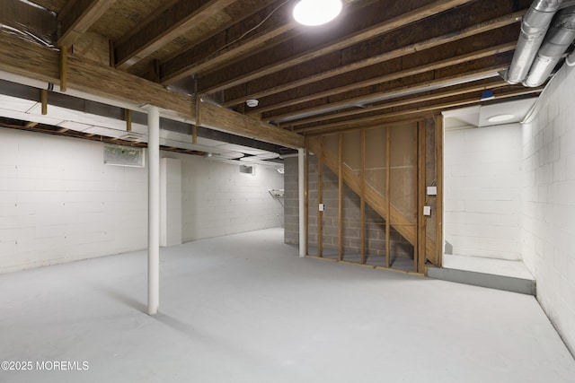 10 Postol Rd, Cream Ridge, NJ 08514 - view of unfinished below grade area