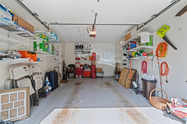 799B Westminster Ct Unit B, Manchester, NJ 08759 - garage featuring a garage door opener