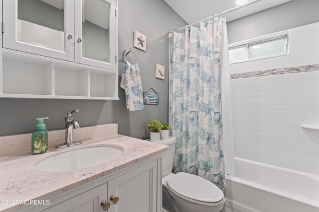 799B Westminster Ct Unit B, Manchester, NJ 08759 - bathroom featuring vanity and shower / bath combination with curtain