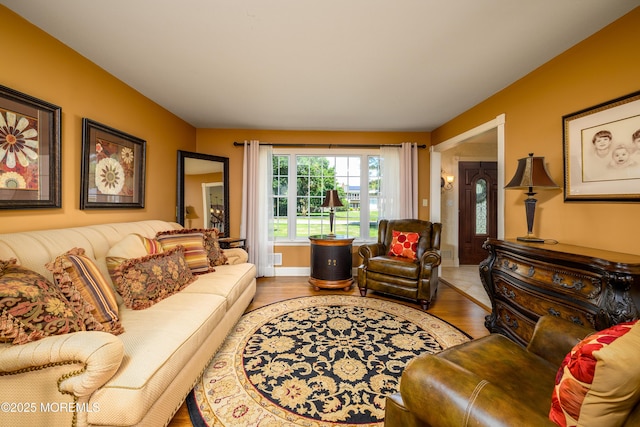 9 Partridge Ave, Freehold, NJ 07728 - living area with wood finished floors