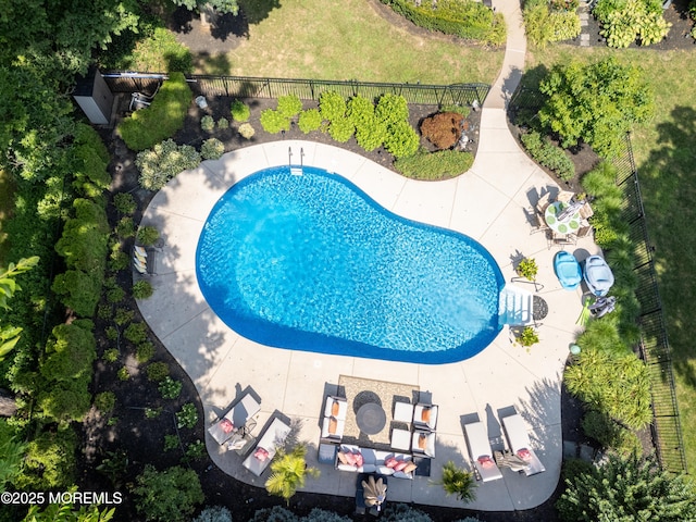 9 Partridge Ave, Freehold, NJ 07728 - view of pool with a patio area